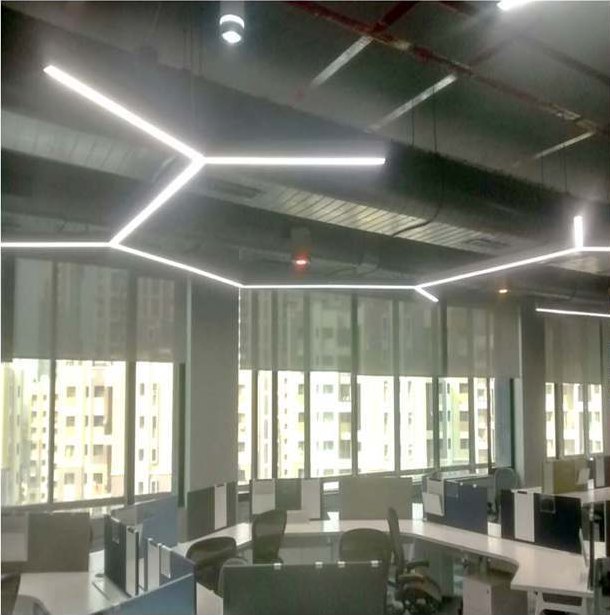 Linear office lighting